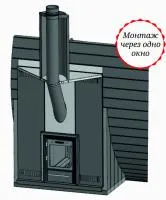 печь для бани тмф комплект для бань-бочек гвидон