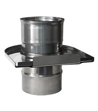 задвижка феррум (шибер выдвижной) нержавеющая (430/0,8мм), ф115