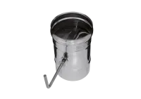 заслонка феррум (шибер поворотный) нержавеющая (304/0,8мм), ф115