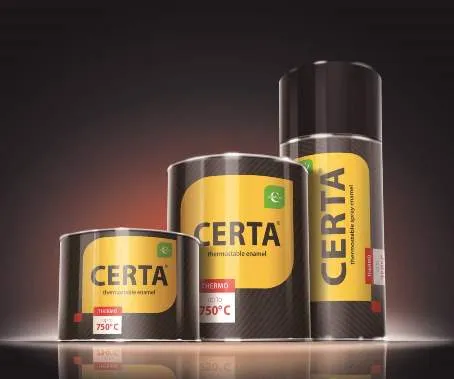 эмаль церта термостойкая, черная, (аэрозоль 0,52л), спектр