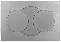 плита чугунная п2-7д с 2 конфорками + вставка 510*340*15мм рубцовск
