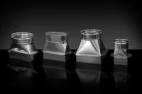 переход craft нержавеющий (304/0,5 мм) c кирпичной кладки 125х250мм на ф200 