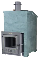 печь для бани gfs 25м зк в облицовке президент 1000/50 талькохлорит (верх)