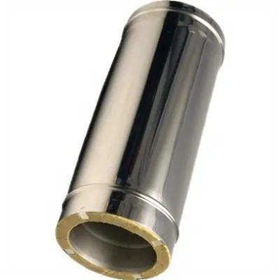 дымоход craft утепленный нержавеющий (316/0,8/304/0,5) ф120/220 l=0,25м по воде #