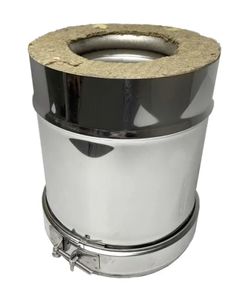 дымоход craft утепленный нержавеющий (316/0,8/304/0,5) ф120/220 l=0,5м по воде #