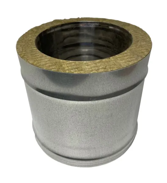 дымоход феррум утепленный нержавеющий (430/0,8мм)/оцинкованный ф150/210 l=0,25м по воде #